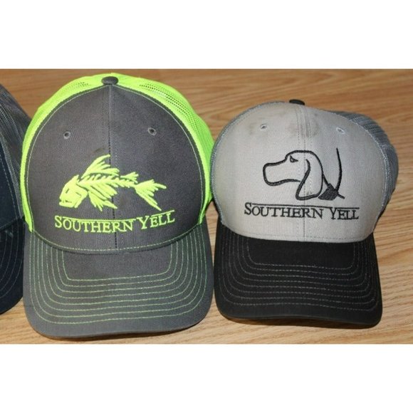 Lot Of 4 Southern Yell Snapback Hats - Picture 3 of 12